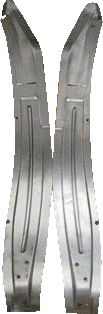 Лепестки брызговика на Г-3302 Соболь (левый и правый), двери, газель, некст, бизнес,