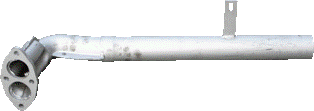 приёмная труба без катализатора на газель евро-2 змз-405
