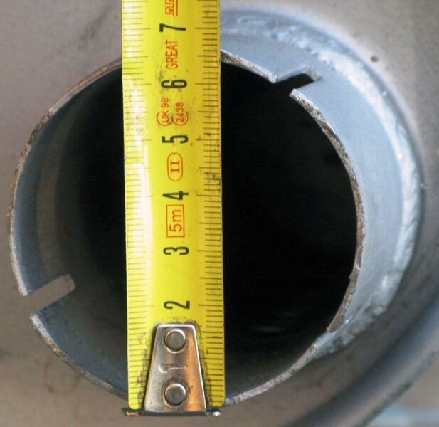 глушитель Г-3302 размеры диаметр